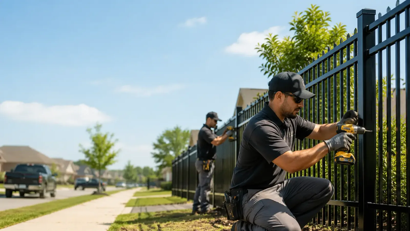 Metal Fence Installation in Seekonk, MA